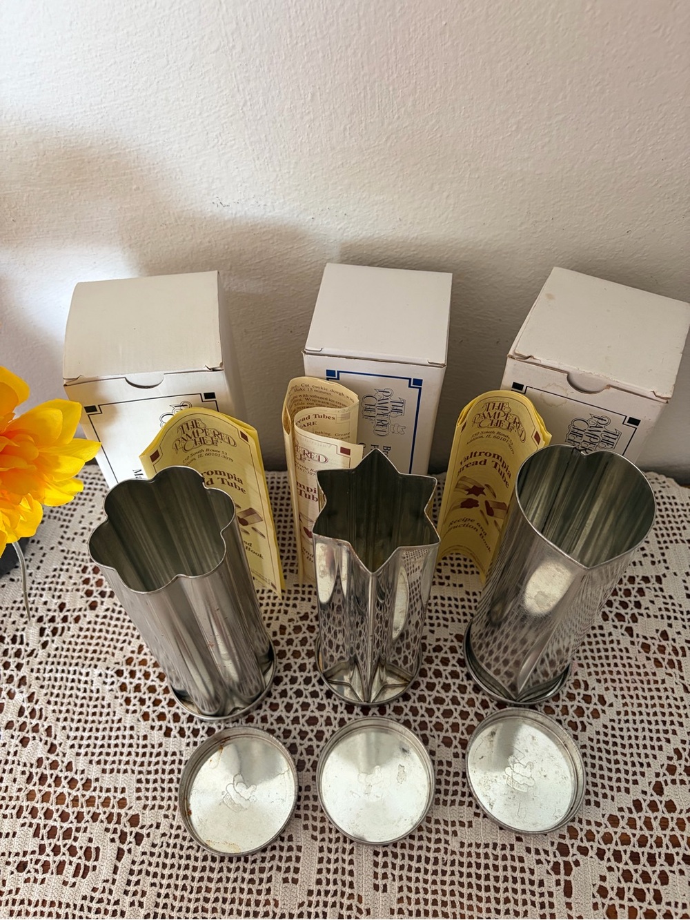 The Pampered Chef Bread Tubes